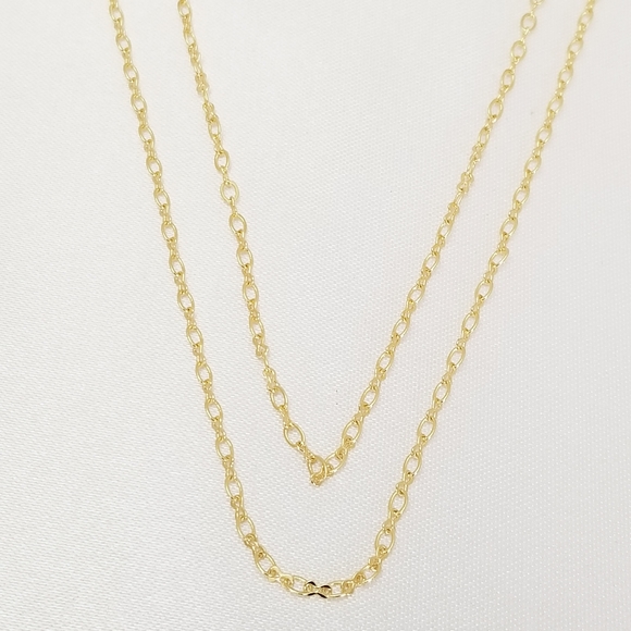 CATE Name Necklace/Choker. 18K Gold Plated. New - Picture 5 of 5